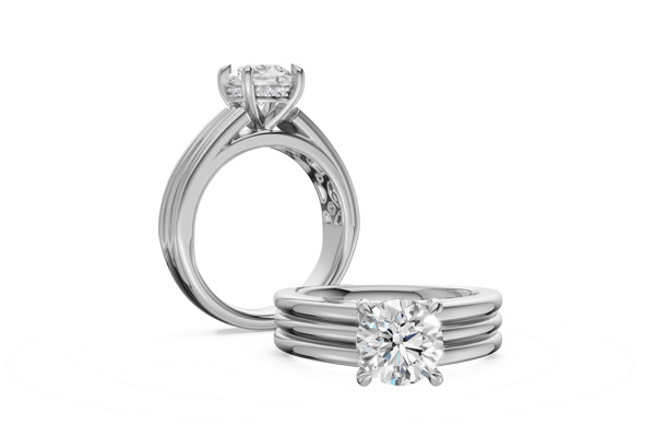 14KT Gold Semi-Mount Engagement Ring