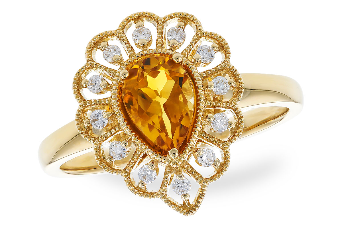 14KT Gold Ladies Diamond Ring