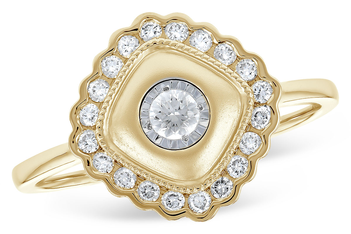 14KT Gold Ladies Diamond Ring