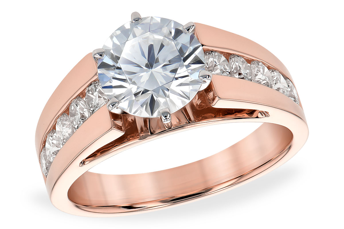 14KT Gold Semi-Mount Engagement Ring