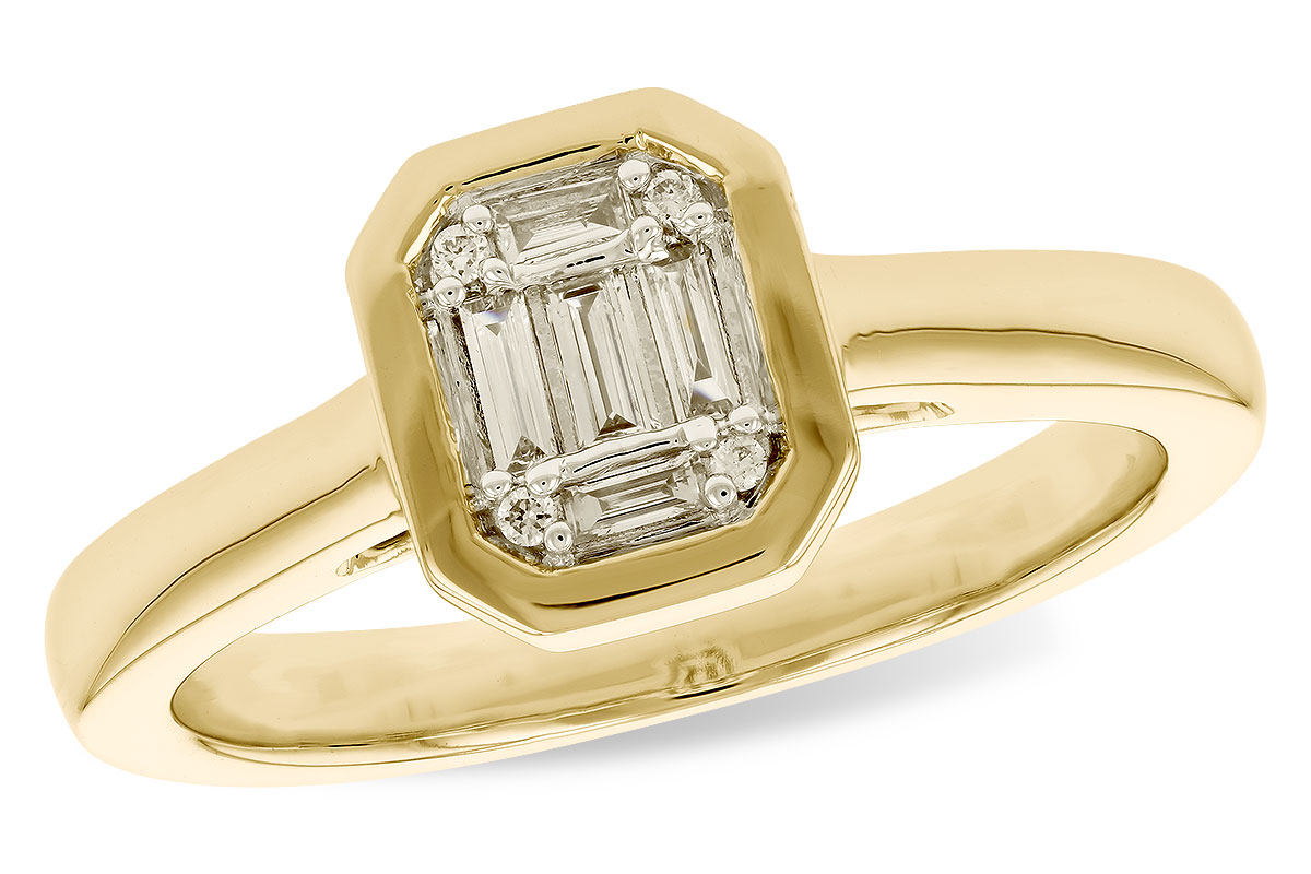 14KT Gold Ladies Diamond Ring