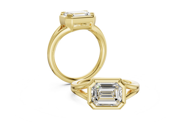 14KT Gold Semi-Mount Engagement Ring