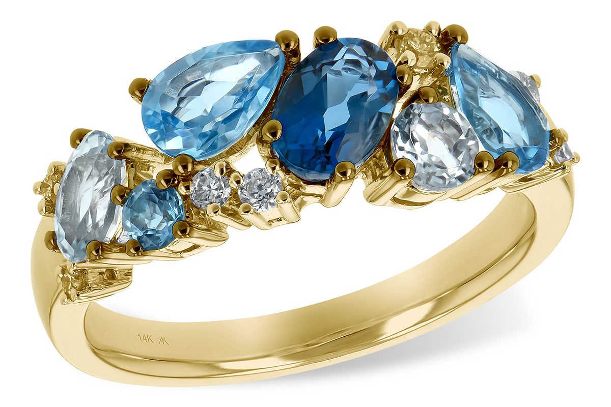 14KT Gold Ladies Diamond Ring