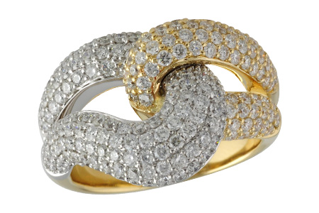 14KT Gold Ladies Diamond Ring