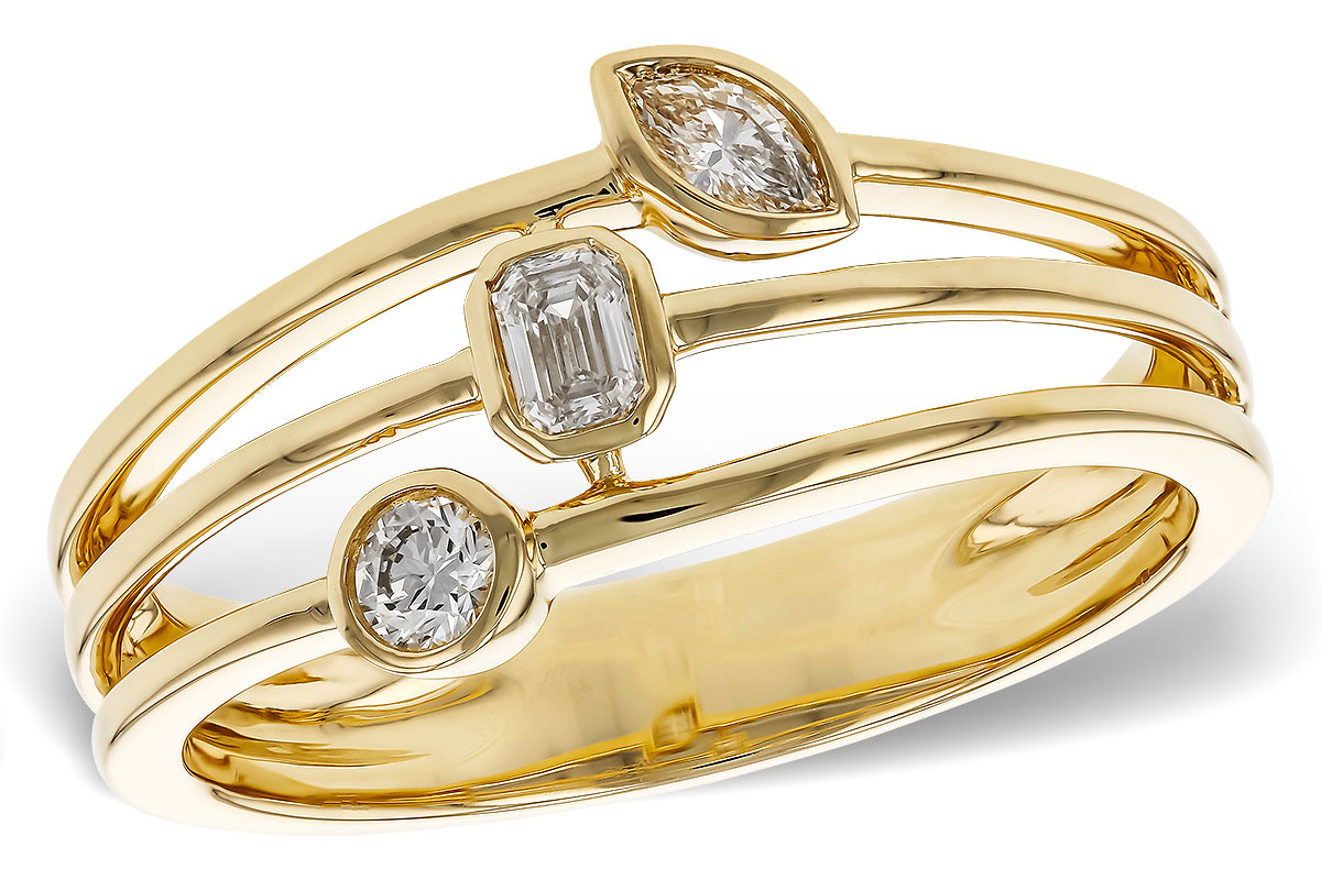 14KT Gold Ladies Diamond Ring