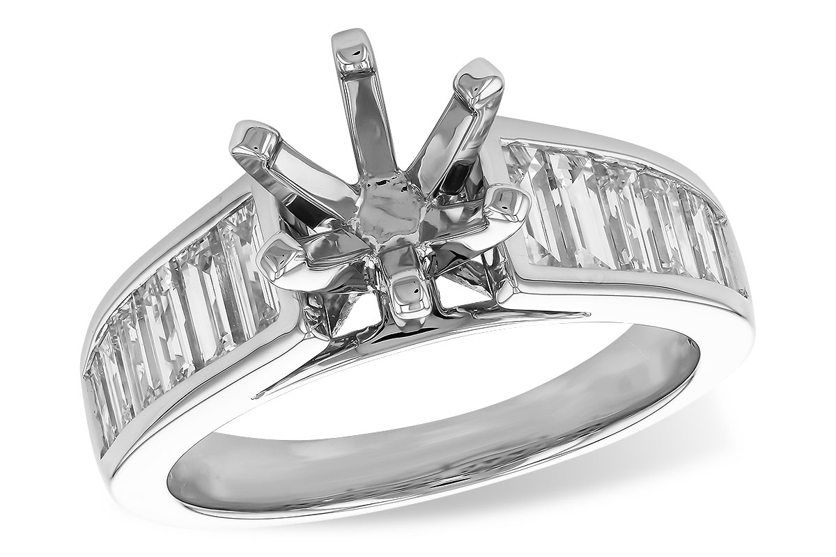 14KT Gold Semi-Mount Engagement Ring