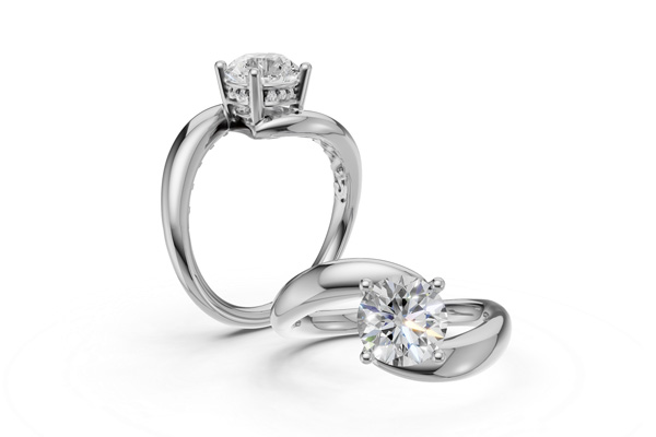 14KT Gold Semi-Mount Engagement Ring