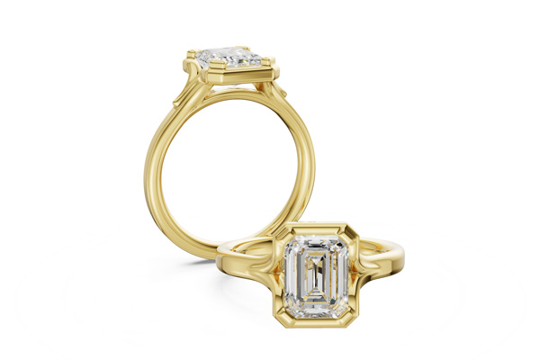 14KT Gold Semi-Mount Engagement Ring